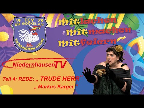 TCV ,, Die Gockel,, TRUDE HERR