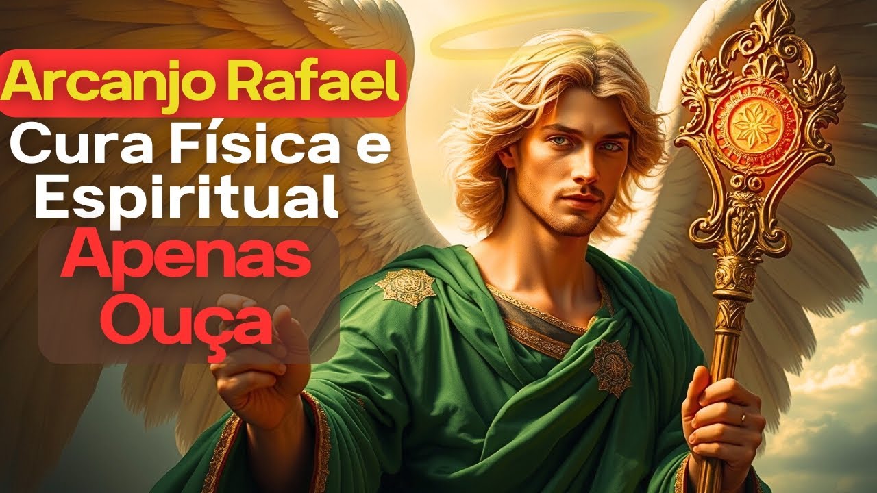 🙏 Poderosa Oração de Cura Urgente com o Arcanjo Rafael – Restauração Total 🙏