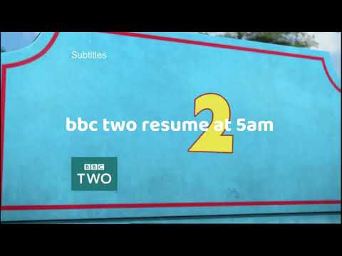 4k bbc two closedown 9pm 22nd April 2022