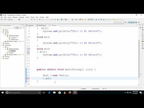 Instance Method Calling In Java Oops Concept Intact Abode