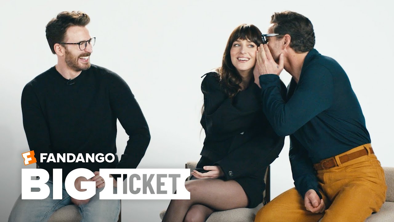 Chris Evans, Pedro Pascal, and Dakota Johnson Chaotically Share Secrets From 'Materialists'