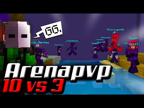 ⚔️ The BEST PVP in the Minecraft world ⚔️ |  ❤ 10v3 ❤ |  minecraft pvp arena |  UniverseCraft ArenaPvP