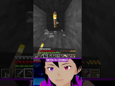 FIRST RULE OF MINECRAFT? #minecraft  #vtuber #fail #twitchclips #shorts