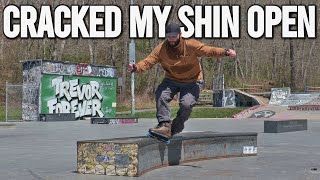 Shin Crushing Day At The Skatepark // Standard Omni v2 // Aggressive Inline Skate Vlog