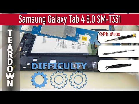 Samsung Galaxy Tab 4 8.0 SM-T331 📱 Teardown Take apart Tutorial