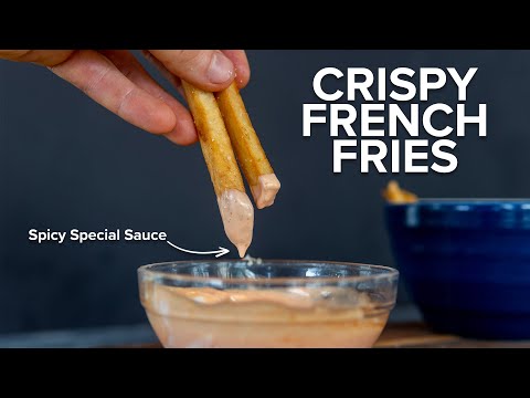 how to make Crispy French Fries at home