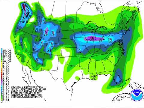 April 5 Weather Xtreme Video - Afternoon Edition