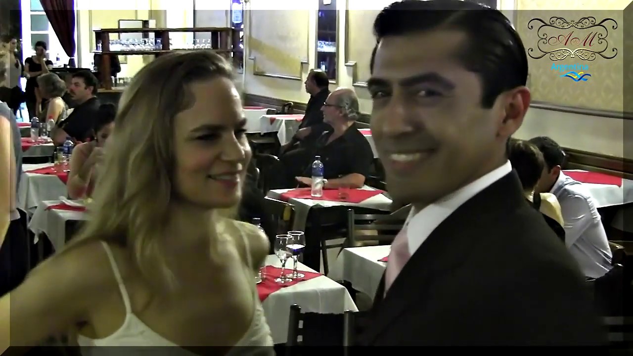Daniel Juarez is a tango show dancer, but he "milonguea" in the milonga