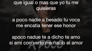 A poco (LETRA) - Raul Casillas