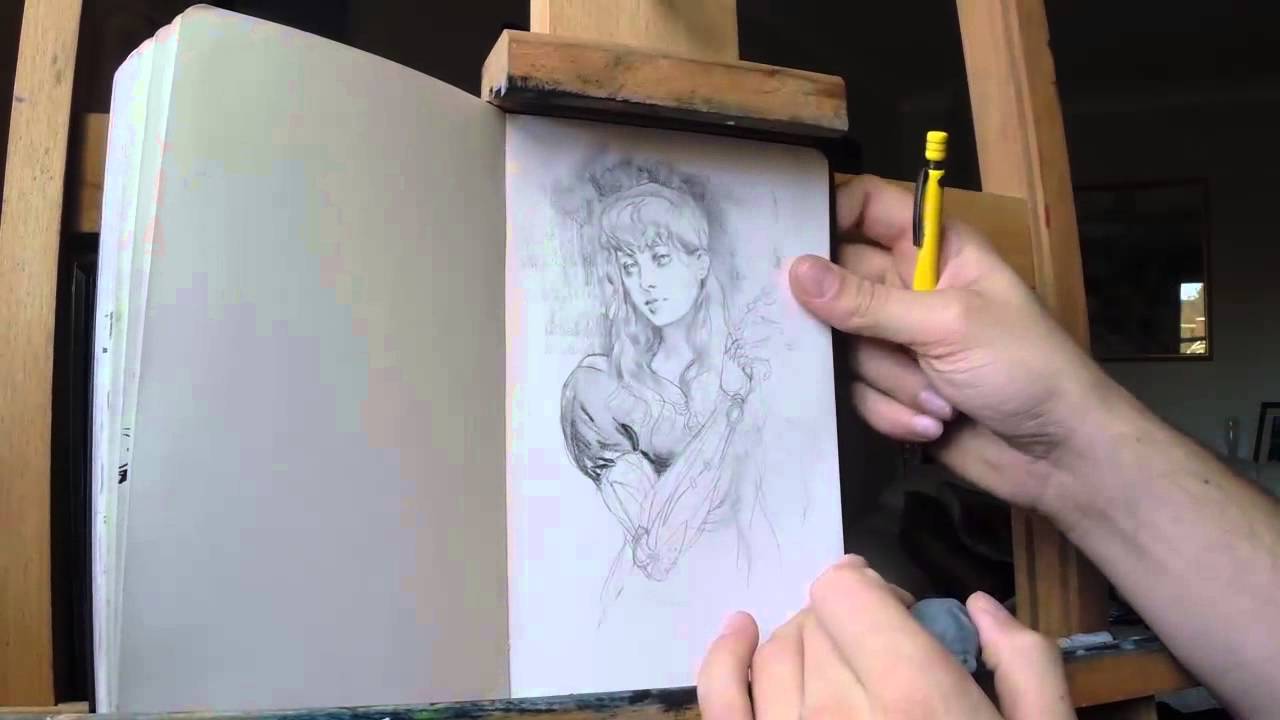 Pencil Sketch Walkthrough with Miles Johnston
