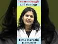 2 Months Strategy To Clear Prelims 2023 With 100 Score Uma Harathi Air 03 Shorts Upsc