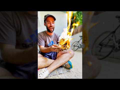 I LEARNED TO MAKE FIRE FROM NOTHING #shorts