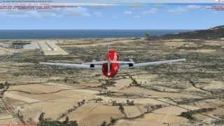 preview picture of video 'Prueba avion rojo METROLINER'