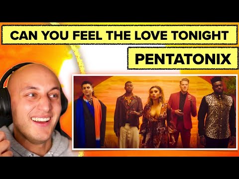 Classical musician reacts / analyses: PENTATONIX - CAN YOU FEEL THE LOVE TONIGHT
