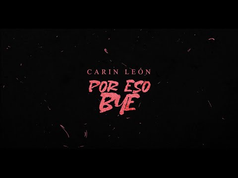 Video thumbnail for Por eso bye