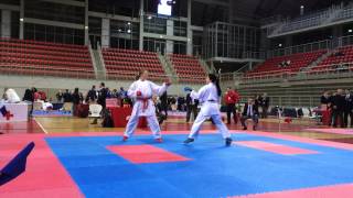 preview picture of video 'KC03 - Laura Boschin (AKA- ROSSO) 2° match | Eurocup Istre 2013 - Porec (CRO)'