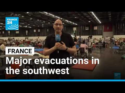 200,000 people flee their homes in France as wildfires continue