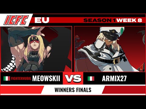 Meowskii (Zato) vs Armix27 (Ramlethal) Winners Finals - ICFC GGST EU: Season 1 Week 8