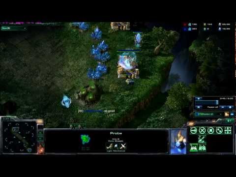 Starcraft 2 Map Hacker in Action!