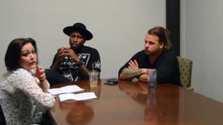 Fire From The Gods Interview at Vinyl Music Hall in Pensacola, FL by Evie Star