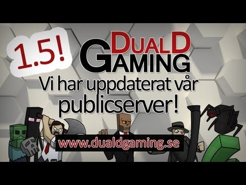 DualD Gamings Public Servrar är nu Minecraft 1.5!