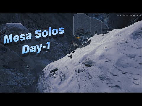 HOW I PLAYED 24 HOURS ON THE MOST POPULATED SERVER - MESA SOLO - ARK SURVIVAL EVOLVED