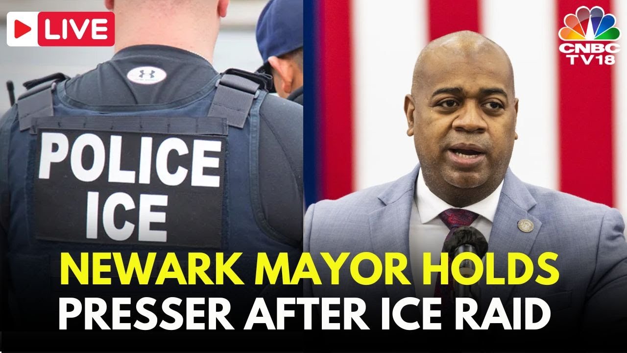 US LIVE: Newark Mayor Ras Baraka Holds News Conference After Immigration Raid | ICE | NJ | N18G