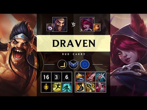 Draven ADC vs Xayah - EUW Diamond Patch 25.15