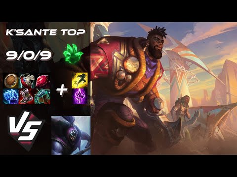 TOP K'Sante vs Jax - EU Grandmaster Patch 14.22