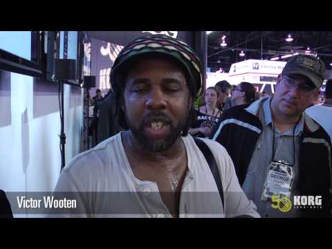 Korg at Winter NAMM 2013 - Tom Coster, Steve Smith, Victor Wooten Signing