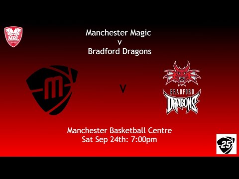 NBL D1: Manchester Magic v  Bradford Dragons 24/09/22