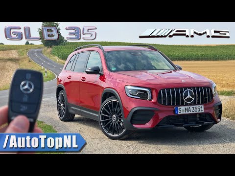 Mercedes-AMG GLB 35 4Matic REVIEW on AUTOBAHN [NO SPEED LIMIT] by AutoTopNL