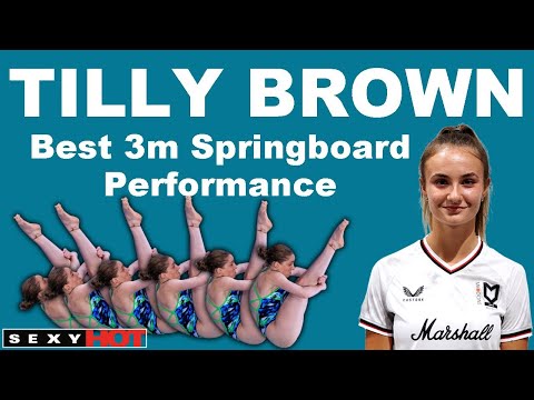 Exploring the Beauty of Women's Diving with Tilly Brown | Incredible Highlights!