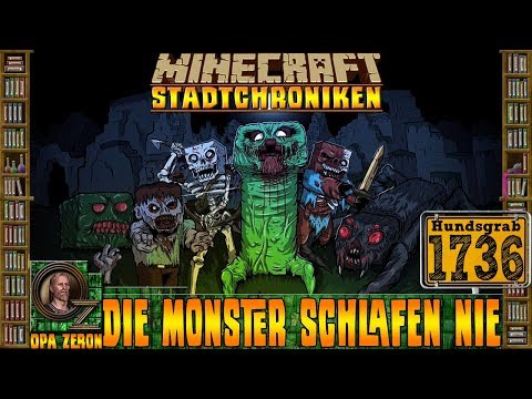 Minecraft Stadtchroniken [#1736] Die Monster schlafen nie [HD+ Deutsch]