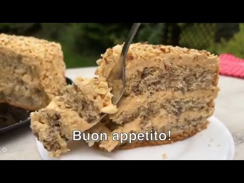 How to Make Delicious Homemade Walnut Cake  Simple | Sweets (Italian) | Baking | Dessert Recipe