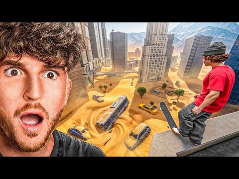 Skate But The FLOOR IS QUICKSAND..