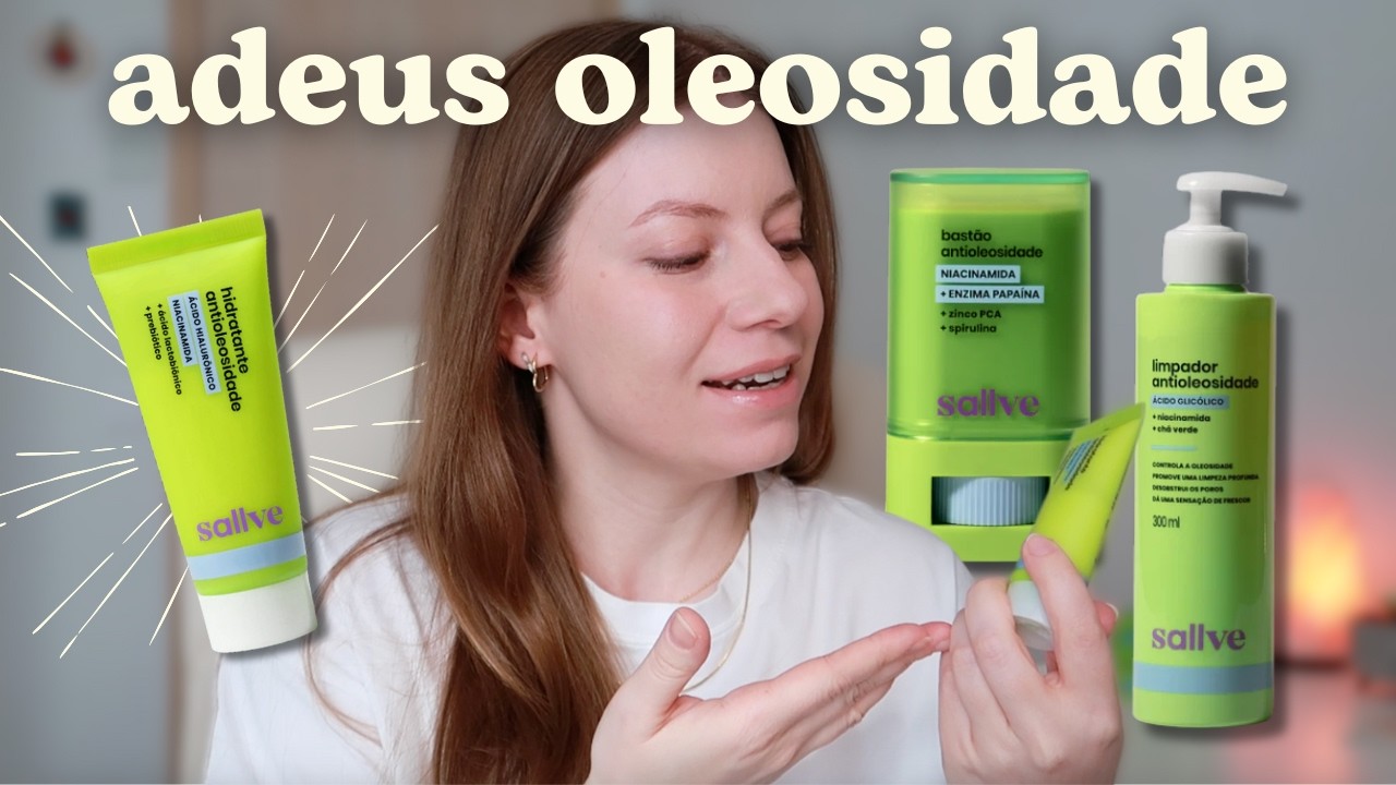 Resenha Hidratante Antioleosidade Sallve 💚 O HIDRATANTE DOS SONHOS DA PELE OLEOSA!