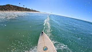 Surfing a Gorgeous Fall Day in So Cal: Torrey Pines Fail Cardiff Fun