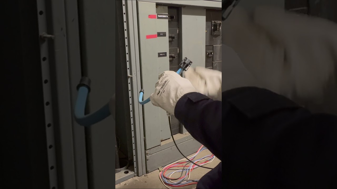 Electric Vehicle (EV) Charger Data Logger Load Study Install #electrical #electrician #electricity