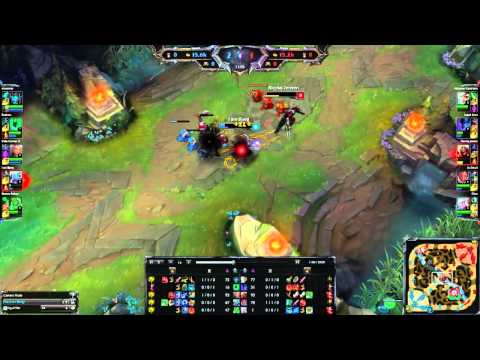 Bjergsen and Incarnati0n 1v1 - Fizz vs Zed