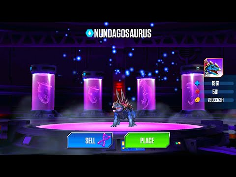 BUY TUOJIANGOSAURUS AND NUNDAGOSAURUS UNLOCKED MAX X3 LEVEL 40 | HT GAME
