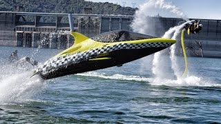 Robotic Dolphin and Flying Water Car In 4K With Jetovator and Seabreacher