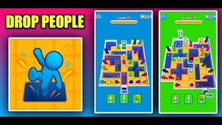 Drop People 3D Hole Puzzle Game Unity Source Code video preview