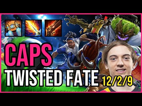CAPS - TWISTED FATE vs. LUCIAN Mid | EUW CHALLENGER | PATCH 10.25