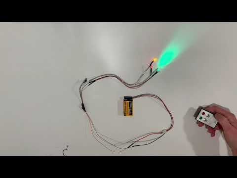 Remote Control for Model LED Lights