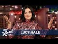 Jimmy Kimmel Surprises Lucy Hale with Old Singing Clip