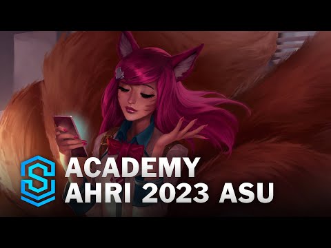 Academy Ahri Skin Spotlight - League of Legends