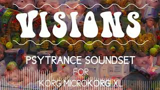 Video thumbnail for Visions Psytrance Soundset for Korg MicroKORG XL - Full On/Goa/Dark/Forest Psytrance Patches 2020 by Kulshan Studios