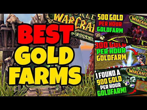 4 TBC Goldfarms That Made Me RICH in TBC Classic!