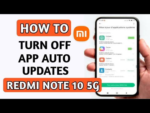 How to Turn Off App Auto Updates on redmi note 10 5G